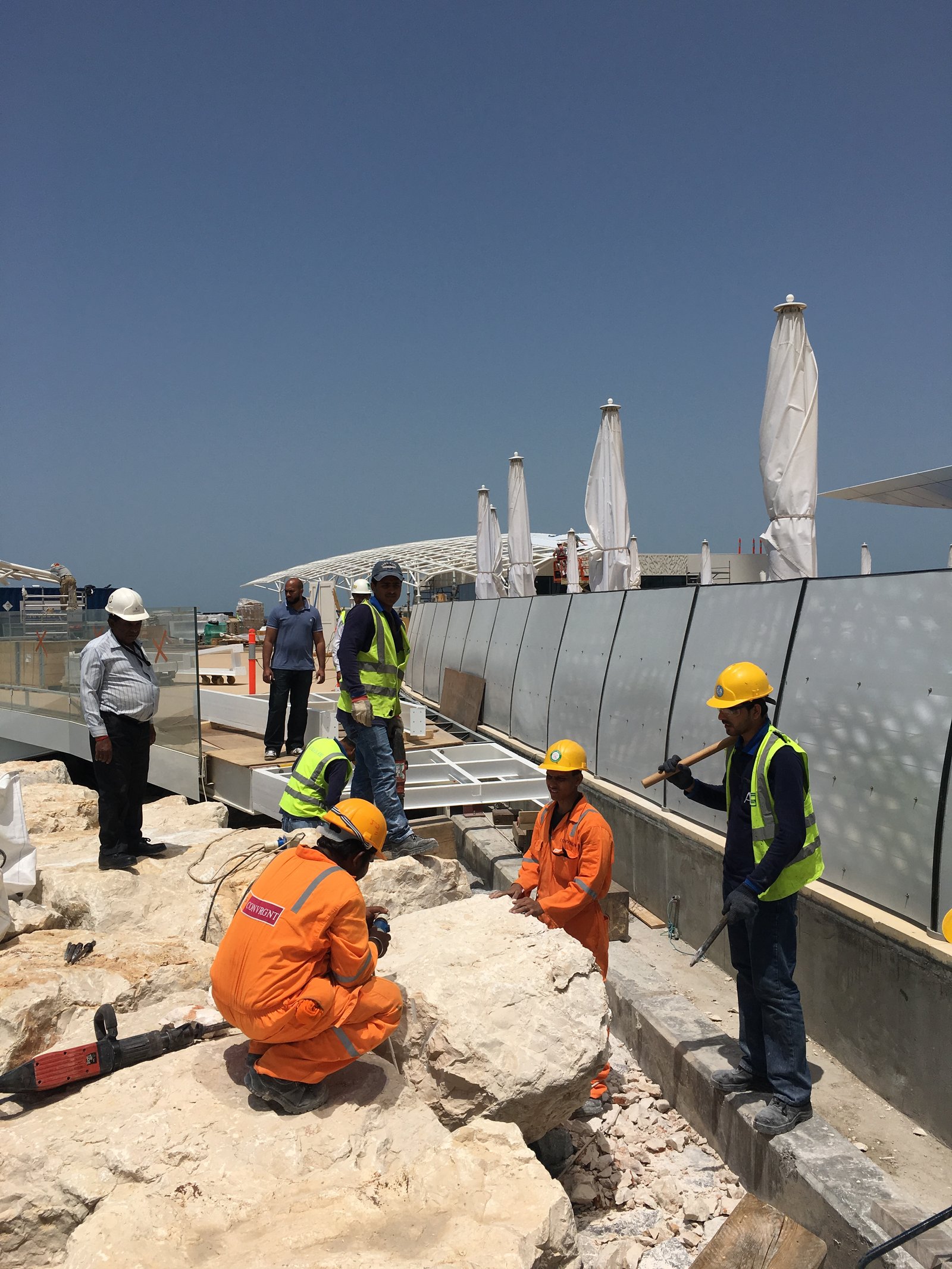 Al Falah Group construction team
